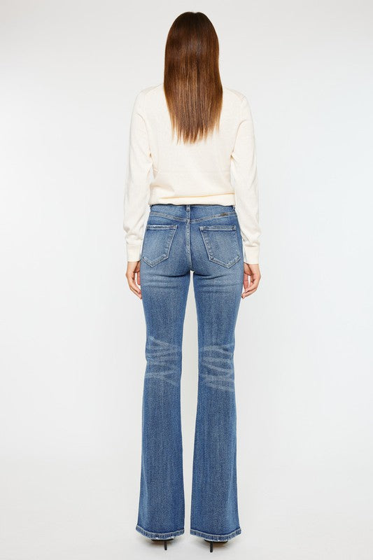 Meghan High Rise Flare Jeans