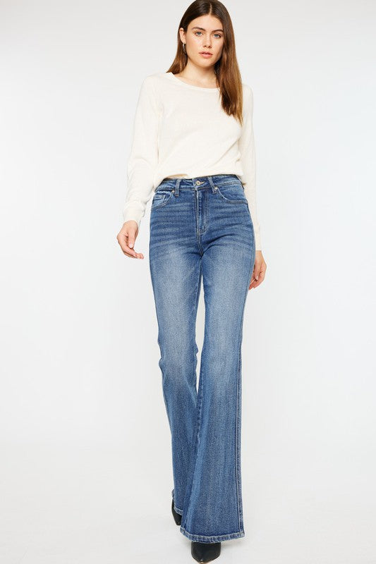 Meghan High Rise Flare Jeans