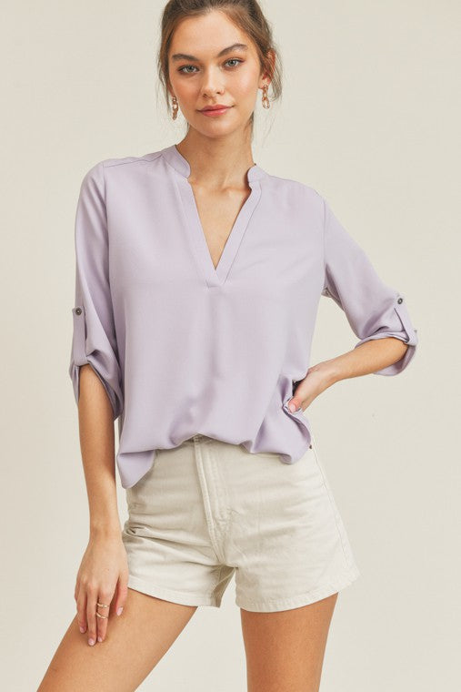 Essential V-Neck Top