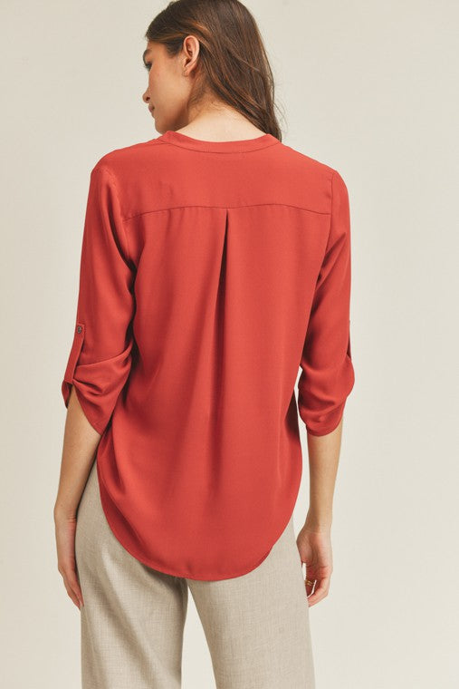 Essential V-Neck Top